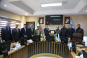The meeting of the presidents of Tabriz and Tal Afar universities in Iraq with the presence of the educational and research assistants of the university and the director of scientific and international cooperation of Tabriz University