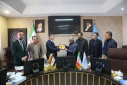 The meeting of the presidents of Tabriz and Tal Afar universities in Iraq with the presence of the educational and research assistants of the university and the director of scientific and international cooperation of Tabriz University