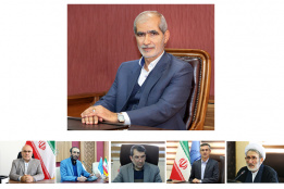 رییس و معاونان دانشگاه تبریز/President and Vice Presidents of Tabriz University