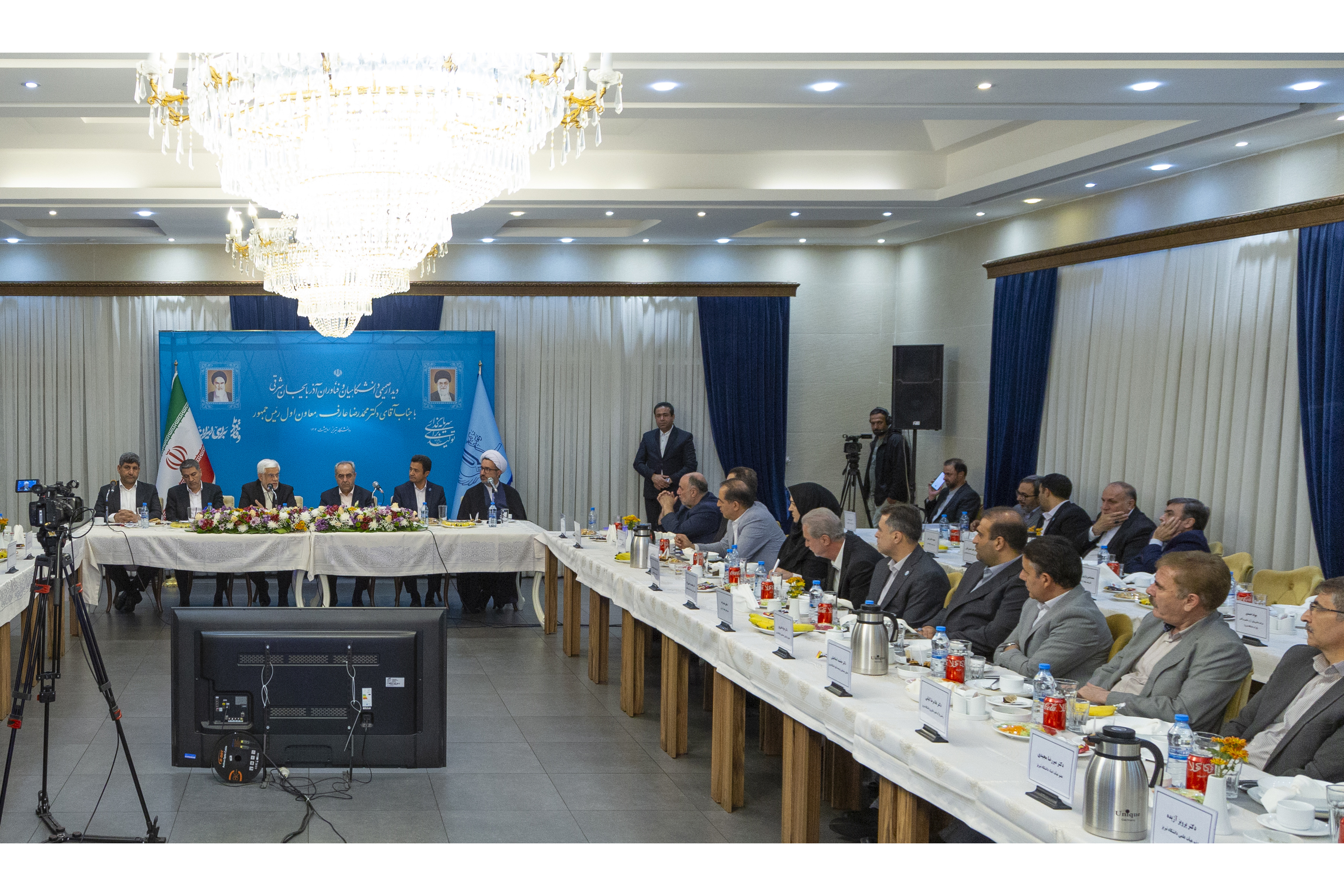 دیدار معاون اول رئیس جمهوری با دانشگاهیان در دانشگاه تبریز/ ۲۲ اردیبهشت ۱۴۰۴