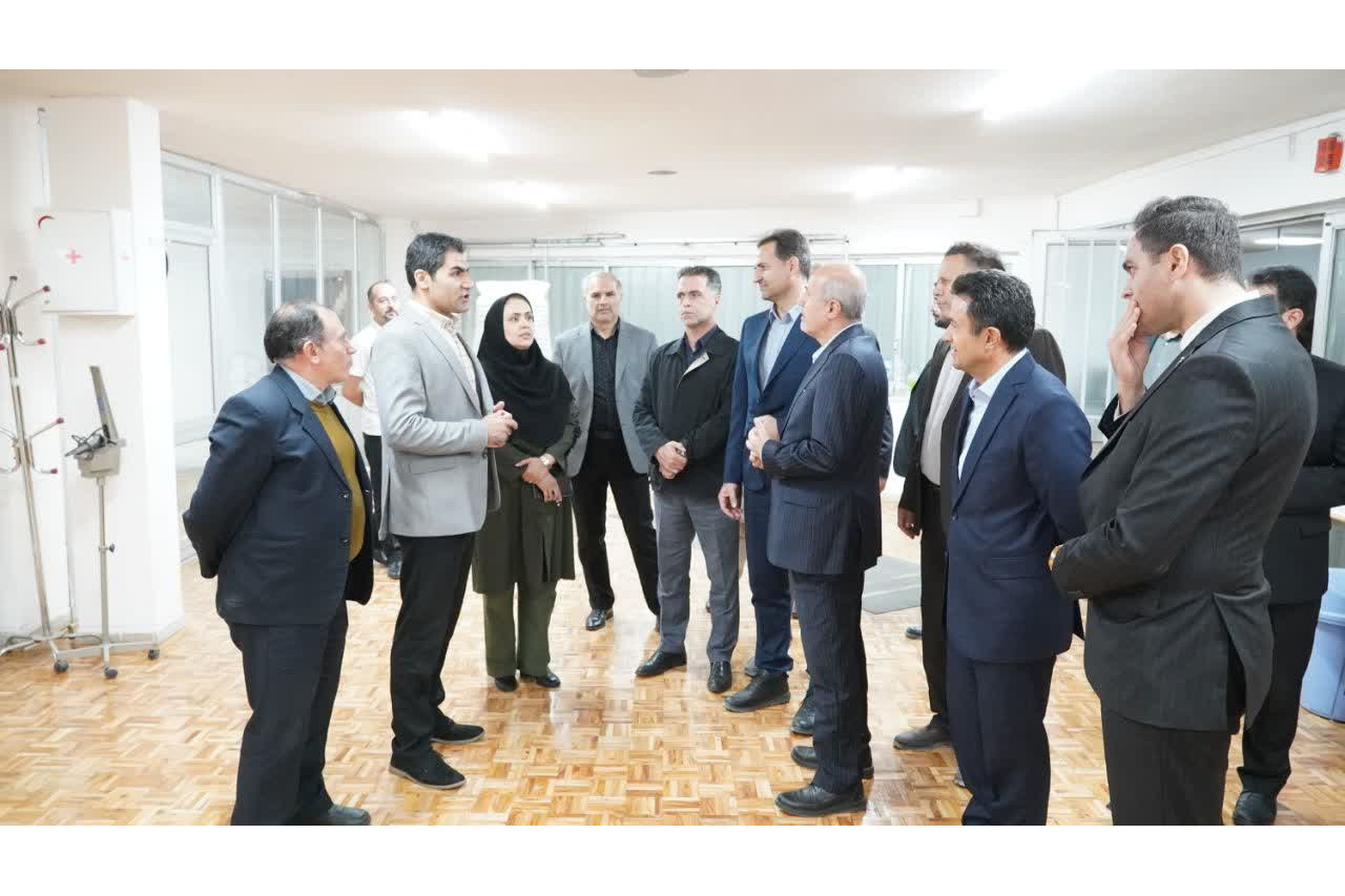 حضور دکتر حبیبا، رئیس سازمان امور دانشجویان در دانشگاه تبریز/ افتتاح سالن بدنسازی// ۷ آبان ۱۴۰۴
