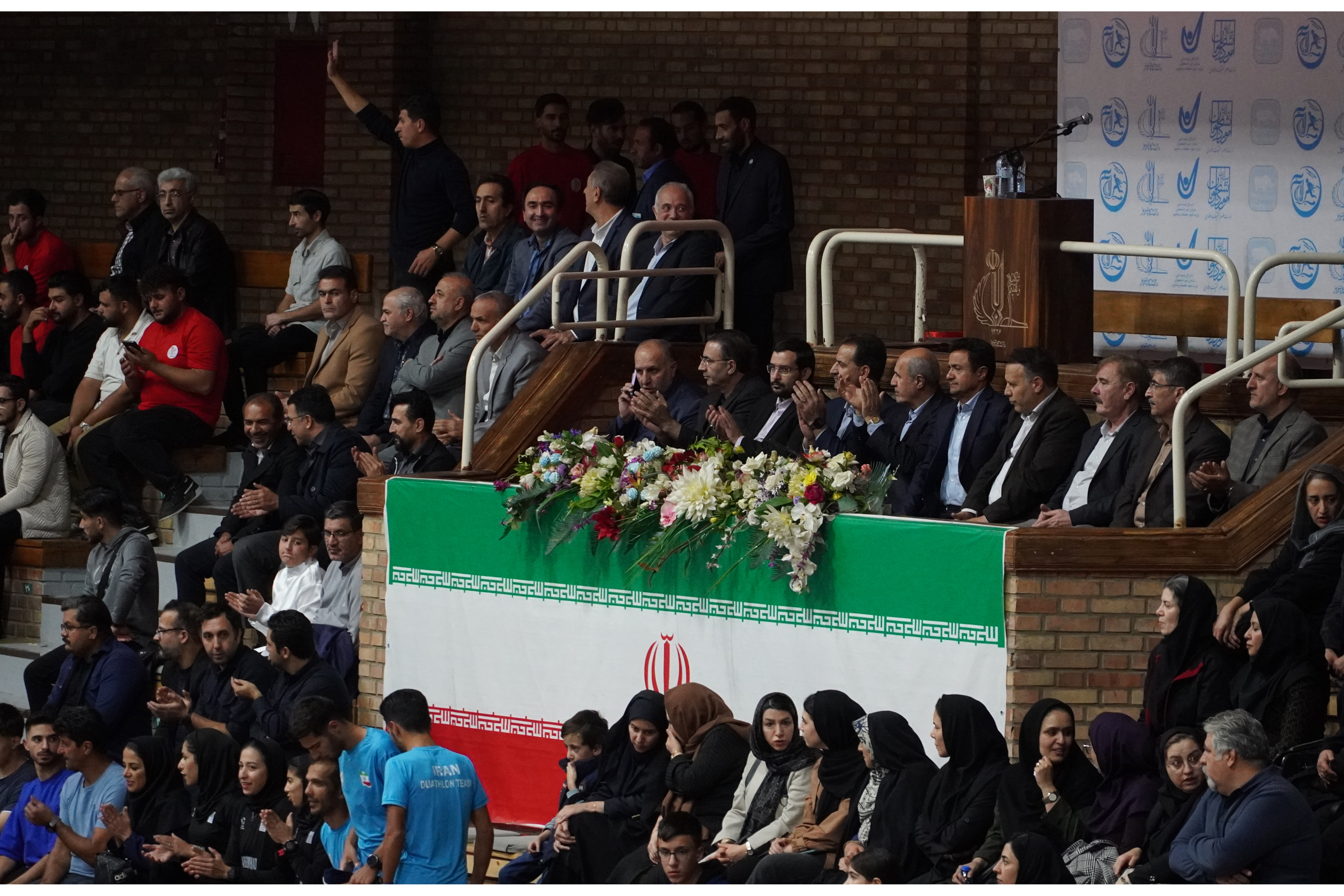 حضور دکتر حبیبا، رئیس سازمان امور دانشجویان در دانشگاه تبریز/افتتاح المپیاد دانشجویی// ۷ آبان ۱۴۰۴