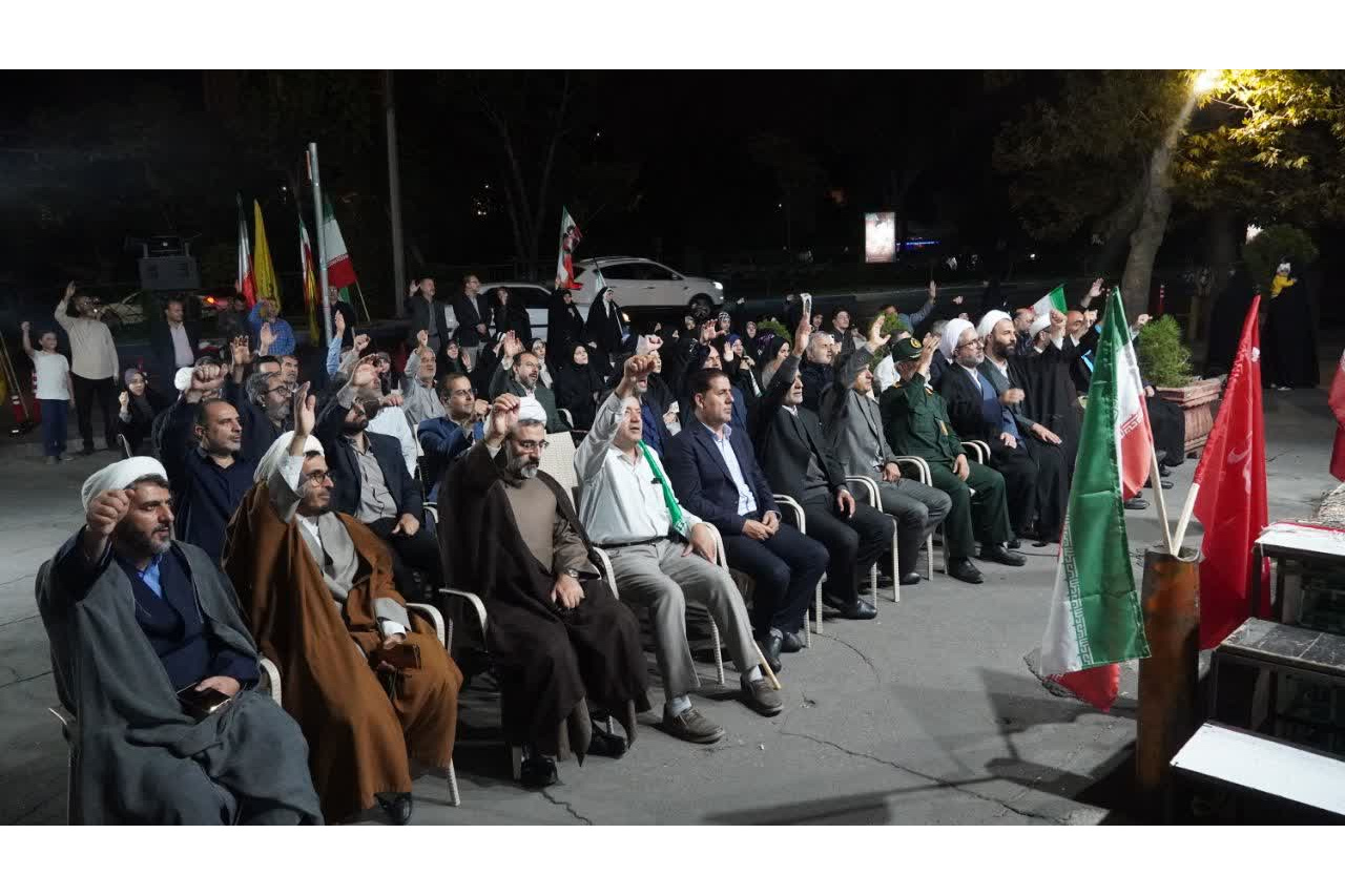 حضور و سخنرانی فرمانده دلاور سپاه عاشورا در آیین گرامیداشت هفته دفاع مقدس دانشگاه تبریز