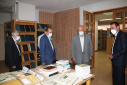 بازدید مهندس چیت چیان، وزیر اسبق نیرو از کتابخانه مرکزی دانشگاه تبریز