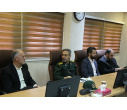 در نشست هم اندیشی با اساتید دانشگاه تبریز و فعالان عرصه پدافند غیرعامل در استان 