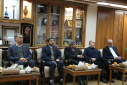 دیدار سخنگوی وزارت امور خارجه و هیات همراه با هیات رئیسه دانشگاه تبریز