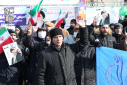 حضور حماسی دانشگاهیان دانشگاه تبریز در راهپیمایی ۲۲ بهمن ۱۴۰۱
