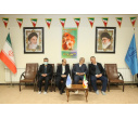 افتتاح حسینیه ساختمان حراست