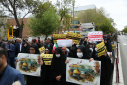 حضور حماسی دانشگاهیان دانشگاه تبریز در راهپیمایی روز قدس