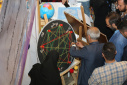 بازدید رئیس دانشگاه تبریز از شانزدهمین جشنواره بین المللی حرکت بخش درون دانشگاهی در دانشگاه تبریز