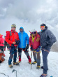 صعود کوهنورد دانشگاه تبریز به قله کازبک گرجستان