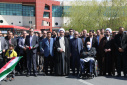 حضور پرشور دانشگاهیان دانشگاه تبریز در راهپیمایی روز جهانی قدس