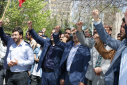 تجمع دانشگاهیان در حمایت از مجاهدت سربازان سپاه اسلام در پاسخ قاطع به رژیم خونخوار صهیونیستی