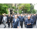 گزارش تصویری بدرقه شهدای خدمت در تبریز