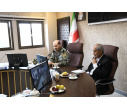 دیدار و نشست فرمانده پدافند نیروی هوایی و رئیس دانشگاه تبریز