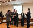 تجلیل از دکتر علیقلی نیایی موسس دانشکده مهندسی شیمی و نفت