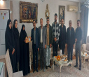 دیدار رییس دانشکده فنی مهندسی مرند با خانواده شهدا و ایثارگر
