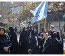 حضور پرشور دانشگاهیان دانشگاه تبریز در راهپیمایی روز قدس