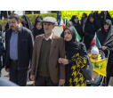 حضور پرشور دانشگاهیان دانشگاه تبریز در راهپیمایی روز قدس