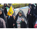 حضور پرشور دانشگاهیان دانشگاه تبریز در راهپیمایی روز قدس