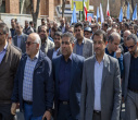 حضور پرشور دانشگاهیان دانشگاه تبریز در راهپیمایی روز قدس