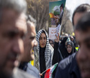 حضور پرشور دانشگاهیان دانشگاه تبریز در راهپیمایی روز قدس