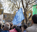 حضور پرشور دانشگاهیان دانشگاه تبریز در راهپیمایی روز قدس