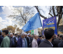 حضور پرشور دانشگاهیان دانشگاه تبریز در راهپیمایی روز قدس
