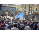 حضور پرشور دانشگاهیان دانشگاه تبریز در راهپیمایی روز قدس