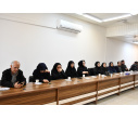 حضور هیأت رئیسه دانشگاه در دانشکده فیزیک