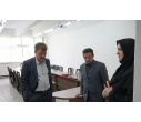 حضور رئیس دانشگاه از دانشکده مهندسی شیمی و نفت
