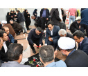 غبارروبی مزار یادمان شهدای گمنام دانشگاه تبریز به مناسبت هفته خوابگاهها