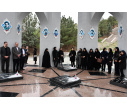 غبارروبی مزار یادمان شهدای گمنام دانشگاه تبریز به مناسبت هفته خوابگاهها