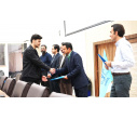 تجلیل از دانشجویان برگزیده علمی و ورزشی دانشکده مهندسی برق////خبر