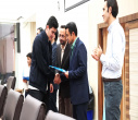 تجلیل از دانشجویان برگزیده علمی و ورزشی دانشکده مهندسی برق////خبر