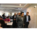 بازدید رئیس دانشگاه از خوابگاه ولیعصر(عج)