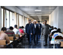 بازدید استاندار و رئیس دانشگاه تبریز از روند برگزاری آزمون سراسری نوبت دوم در روز دوم