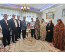 دیدار رئیس دانشگاه تبریز با خانواده آزاده و جانباز جنگ تحمیلی