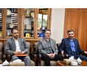 دیدار رئیس مرکز تحقیقات انتظامی و رئیس دانشگاه تبریز