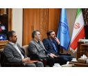 دیدار رئیس مرکز تحقیقات انتظامی و رئیس دانشگاه تبریز