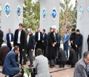 بزرگداشت هفته دفاع مقدس در دانشگاه تبریز/ غبارروبی مزار شهدای گمنام دانشگاه تبریز 