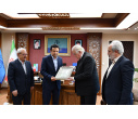 دیدار دکتر شعردوست با رئیس دانشگاه تبریز