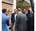 پاکسازی محوطه دانشگاه تبریز