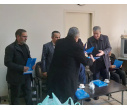 تجلیل از کارکنان حوزه حمل و نقل دانشگاه تبریز