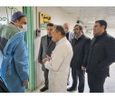 عیادت رئیس دانشگاه تبریز از دانشجوی مصدوم این دانشگاه