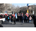 حماسه حضور دانشگاهیان در راهپیمایی ۲۲ بهمن