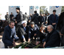 غبارروبی مرقد مطهر شهدای گمنام دانشگاه تبریز بمناسبت ایام ا.. دهه فجر