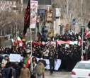 تجمع و راهپیمایی دانشگاهیان دانشگاه‌های تبریز در عزای شهادت مظلومانه رهبر معظم انقلاب اسلامی