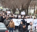 تجمع و راهپیمایی دانشگاهیان دانشگاه‌های تبریز در عزای شهادت مظلومانه رهبر معظم انقلاب اسلامی