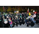 اجتماع باشکوه دانشگاهیان دانشگاه تبریز همزمان  با شب میلاد باسعادت حضرت فاطمه معصومه(س)